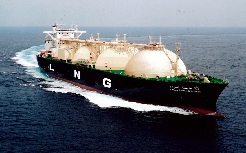 Number of tankers carrying LNG from US to Europe increases