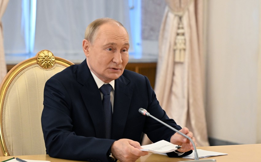 President Vladimir Putin: Relations between Russia and Azerbaijan are developing positively