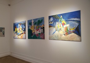 Azerbaijani artist's exhibition launched in Brussels