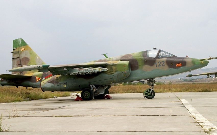 Şimali Makedoniya Ukraynaya dörd Su-25 hücum təyyarəsi verib