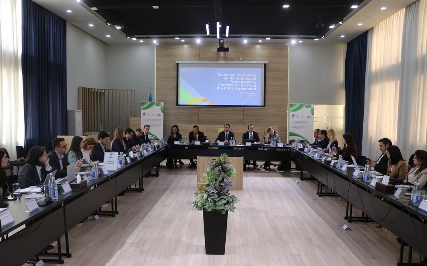 Support training for preparation of BTR on Azerbaijan's transparency on climate change held at Baku