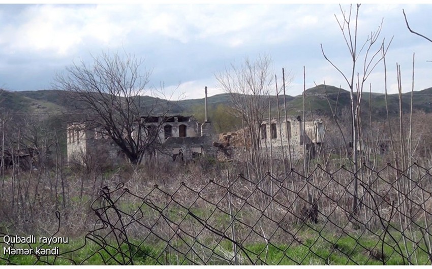 Footage of Mamar village of Gubadli 