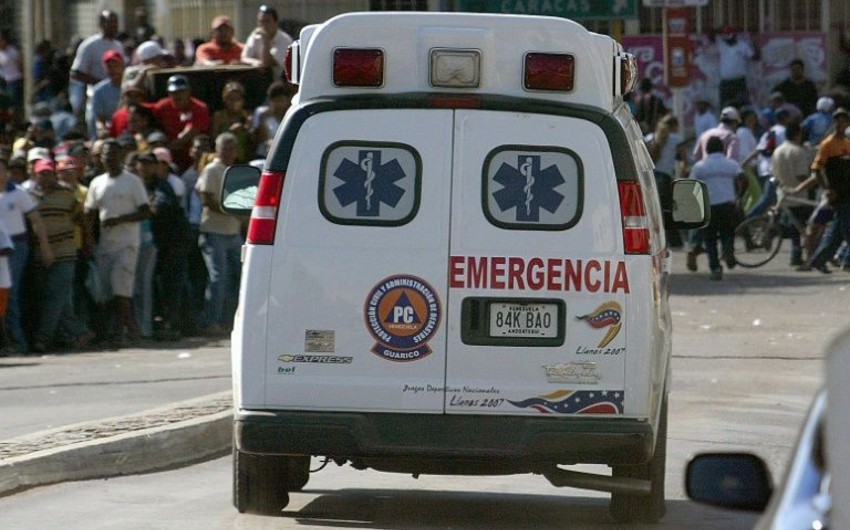 Venesuelada partlayış zamanı 30-dan çox insan xəsarət alıb