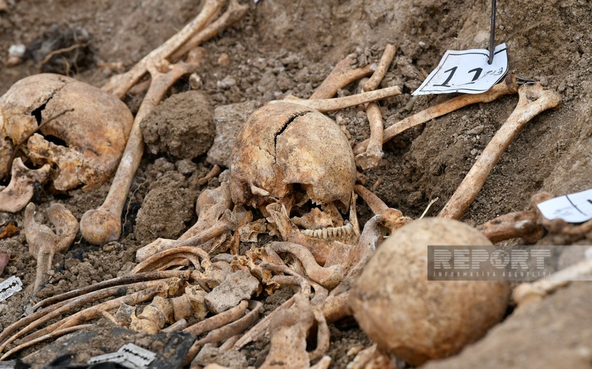 В Ходжавенде во время строительных работ обнаружены человеческие останки