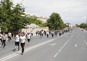 Naxçıvan şəhərində kross qaçışı üzrə yarış keçirilib