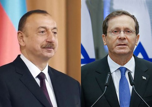 Президент Израиля поздравил Ильхама Алиева