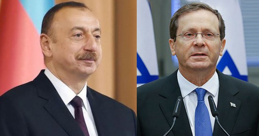 İsrail Prezidenti İlham Əliyevi təbrik edib