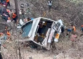 22 passengers killed, 57 injured after bus falls into Gorge in India