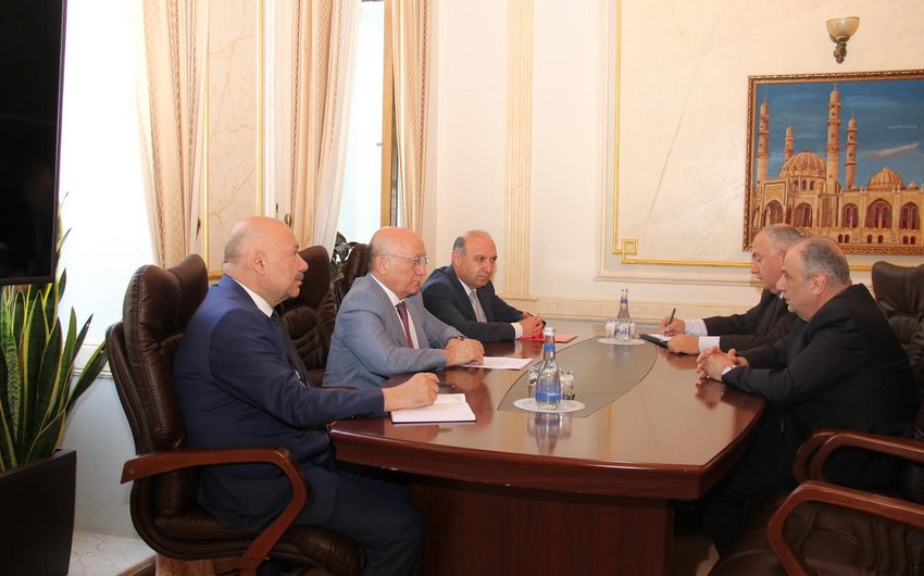 Председатель Госкомитета встретился с послом Грузии в Азербайджане