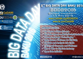 Baku will host Big Data Day 2016 Conference