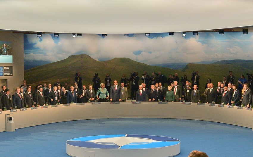 Prezident İlham Əliyev Uelsdə NATO-nun sammitində çıxış edib