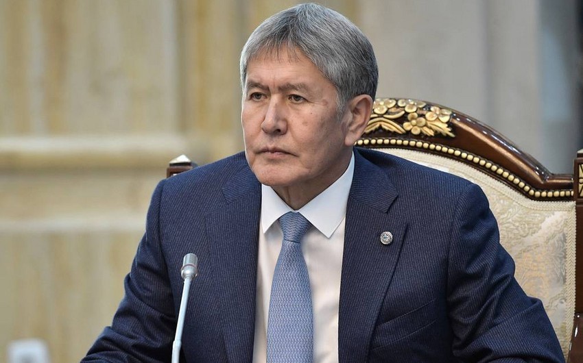 Former Kyrgyz president leaves country after his release