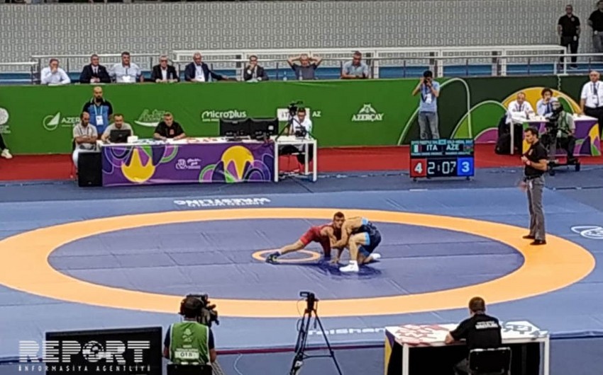 Azerbaijani wrestlers win 4 medals on first day of EYOF