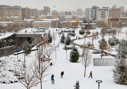 Завтра в Азербайджане ожидается снег 