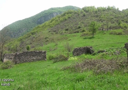 Кадры из села Гарагёль Зангиланского района