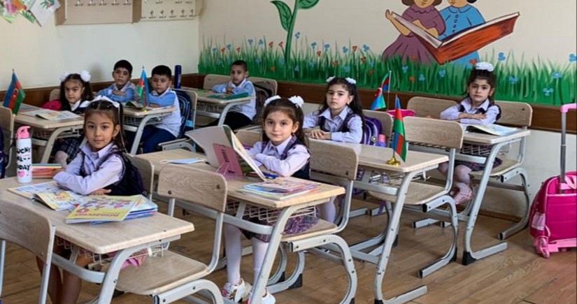 В Баку восстановлены очные занятия в школьно-лицейном комплексе 