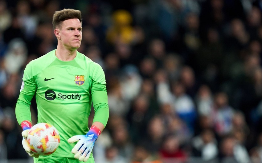 Stegen becomes second-most capped goalkeeper in Barcelona history