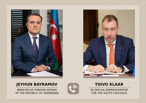 Джейхун Байрамов обсудил со спецпредставителем Евроссоюза ситуацию в Карабахе