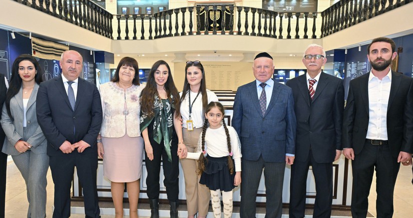 Vice-President of the Heydar Aliyev Foundation visits Mountain Jews Museum in Guba