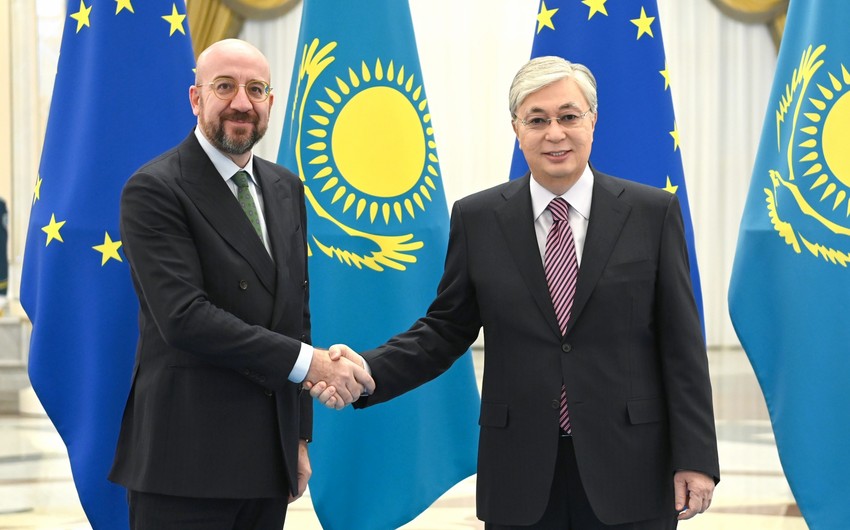 Tokayev, Michel mull dynamics of developing EU-Kazakhstan cooperation