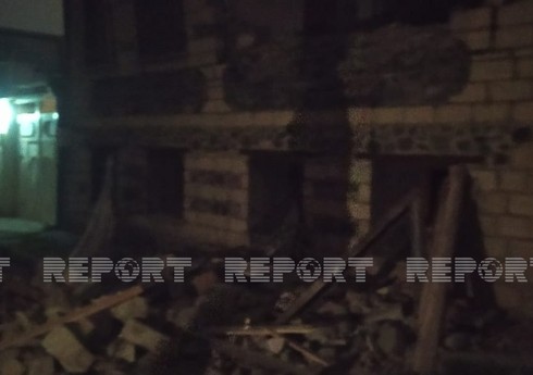 В Гяндже произошел взрыв в частном доме, есть пострадавшие