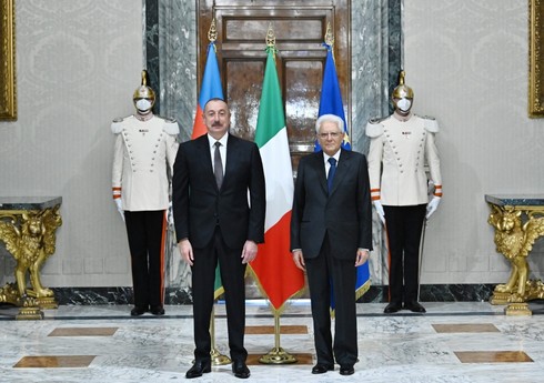 Ильхам Алиев: Договоренности, достигнутые между Азербайджаном и Италией, претворяются в жизнь