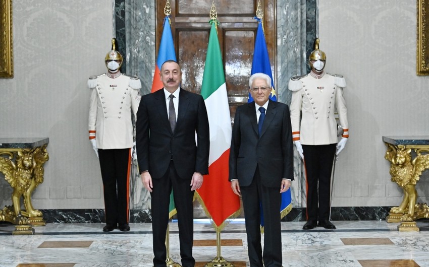 Ilham Aliyev: All agreements reached between Azerbaijan and Italy being implemented