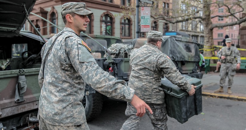 US National Guard troops deployed to support election process in 15 states