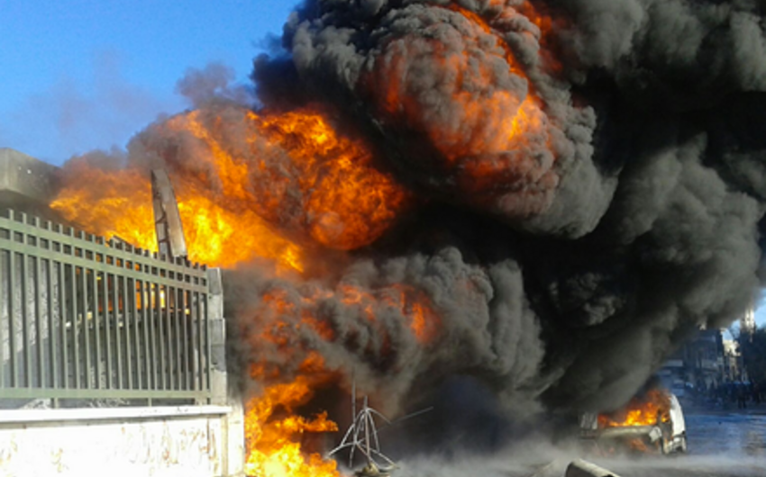 ​Rusiya təyyarələrinin bombardmanı nəticəsində Suriyada 25 dinc sakin ölüb