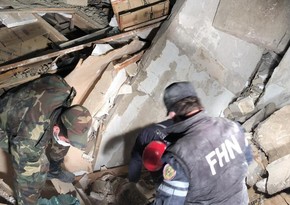 В Хырдалане произошел взрыв, из-под завалов извлекли тело одного человека