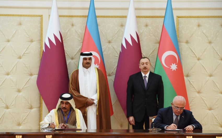​Состоялось подписание азербайджано-катарских документов
