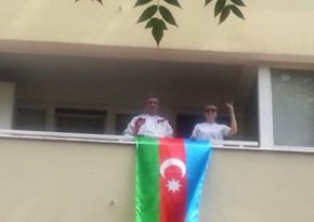 Azerbaijanis living in Germany launched flag campaign on the I European Games