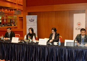 Round table on protecting persons with disabilities and mine victims organized in Baku