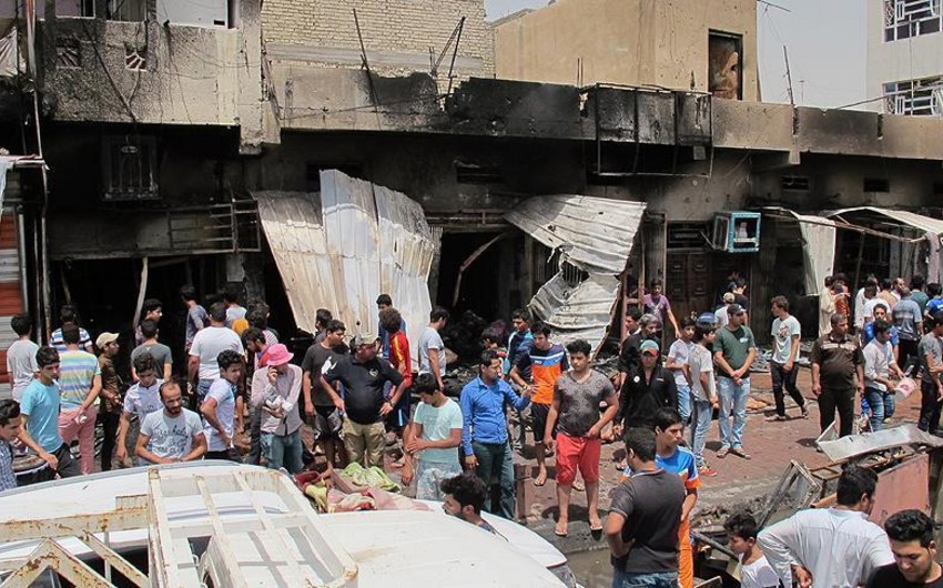 Bağdadda terror aktı nəticəsində 9 nəfər həlak olub, 30 nəfər yaralanıb