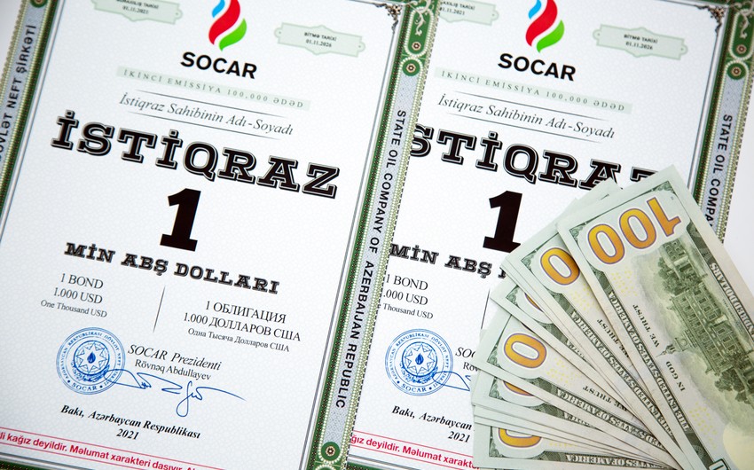 Стоимость новых облигаций SOCAR достигла 1075 долларов