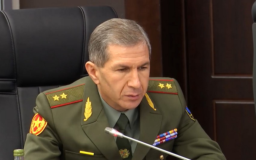 Armenian Chief of General Staff resigns