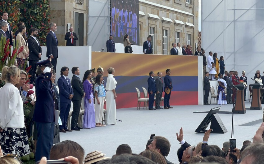 Azerbaijan represented at inauguration ceremony of President of Colombia