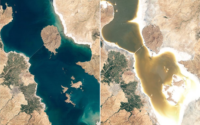 Власти Ирана разработали меры по спасению озера Урмия от высыхания