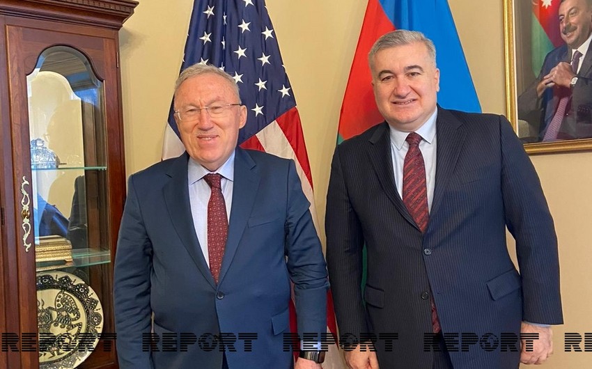 Azerbaijani, Turkish diplomats hold talks in US