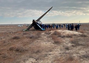 Azərbaycanın Aktaudakı baş konsulluğunun nümayəndələri qəza baş verən ərazidədirlər