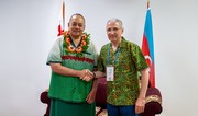 Mukhtar Babayev meets with Tonga PM