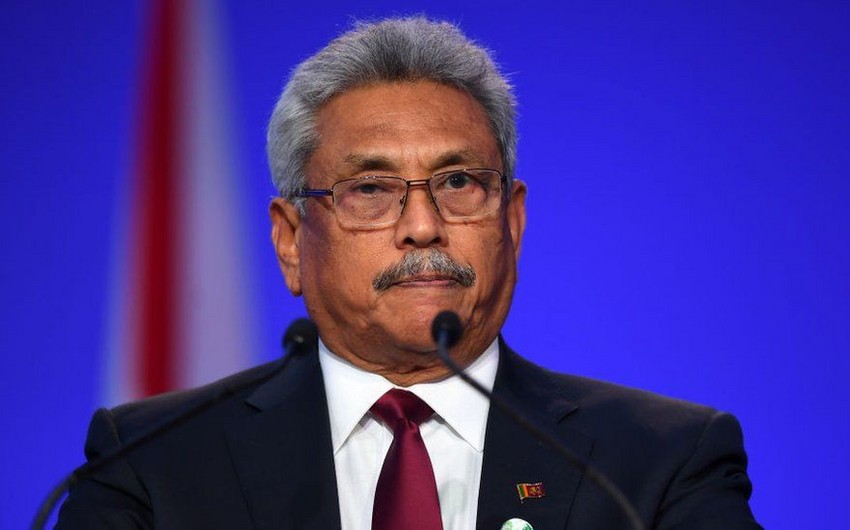 Şri-Lanka Prezidentinin istefası rəsmiləşib