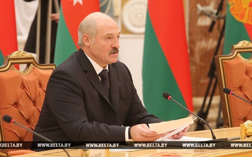 ​Belarus prezidenti: Biz Avrasiya İqtisadi İttifaqında Azərbaycanın maraqlarının təmin olunmasına kömək etməyə hazırıq