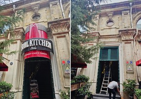 В Баку выявлено около 400 рекламных вывесок, портящих внешний вид зданий