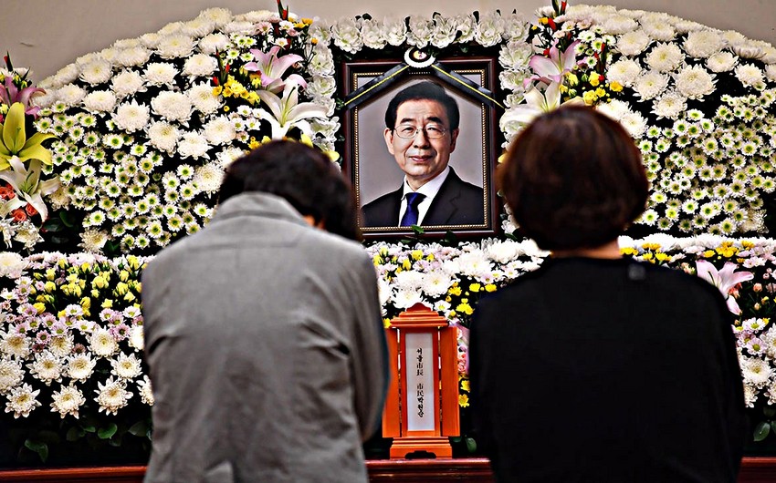 Seoul mayor Park Won-soon's funeral held 