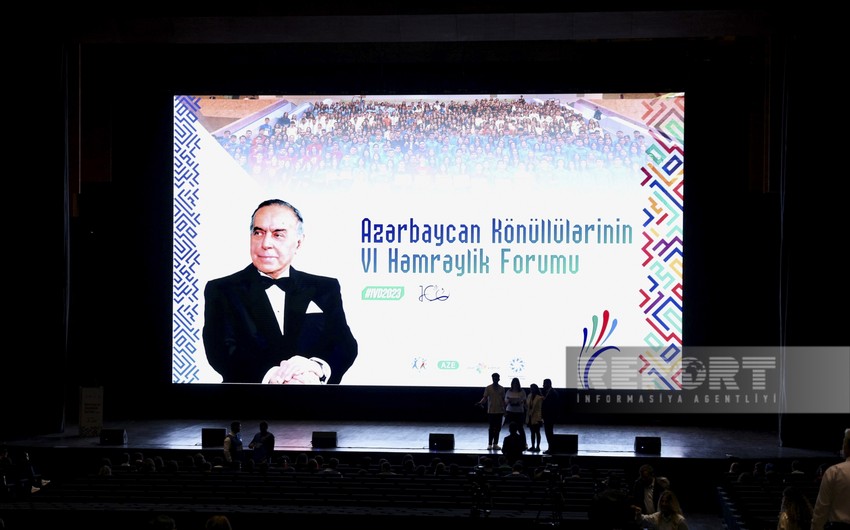 Baku hosting VI Solidarity Forum of Azerbaijan Volunteers 