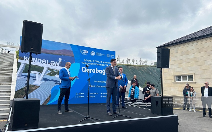 Azerbaijan's Fuzuli hosts opening ceremony of Mingachevir Regatta-2024