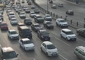 На ряде дорог Баку наблюдаются пробки - СПИСОК