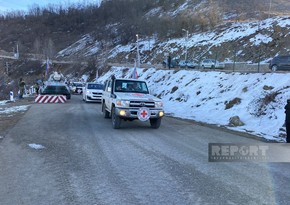 6 ICRC vehicles pass freely through Khankandi-Lachin road