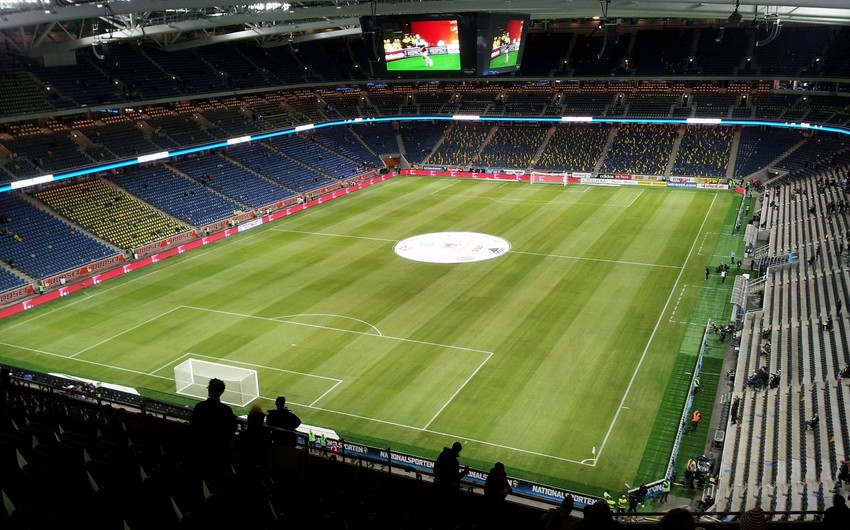 Матч Швеция-Азербайджан пройдет при закрытой крыше стадиона